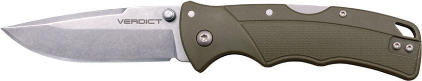 Нож Cold Steel Verdict Spear Point od green 1260.15.54 фото