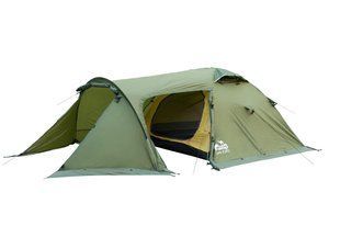 Палатка Tramp Cave 3 v2 зеленая TRT-021-green TRT-021-green фото