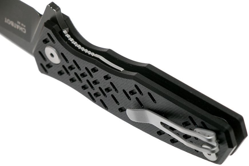 Нож Steel Will Chatbot BLACK STONEWASH 4008016 фото