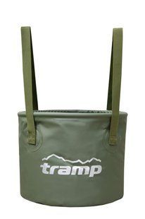 Ведро Tramp ПВХ olive 12л UTRC-071 UTRC-071 фото