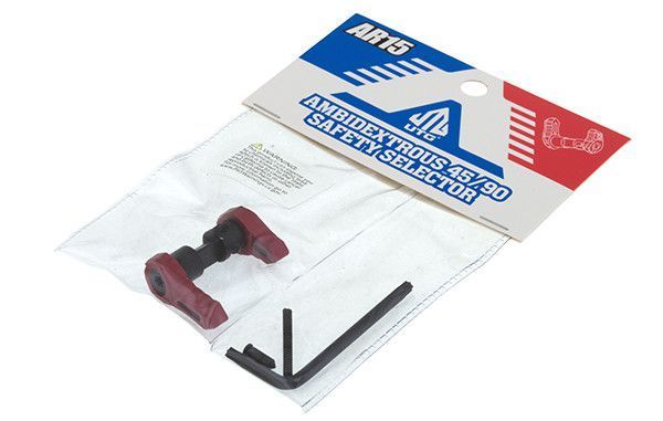 Предохранитель AR15 двусторонний Leapers AR15 TLT-TKSLTR matte red 2370.10.26 фото