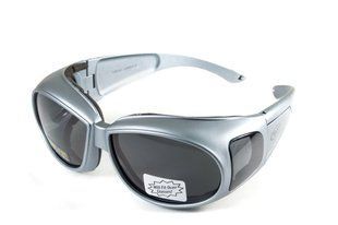 Защитные очки с уплотнителем Global Vision OUTFITTER Metallic (gray) серые 1АУТФ-ц20 фото