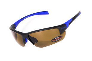 Очки BluWater Samson-3 Polarized (brown), коричневые BW-SAM3-BRN2 фото