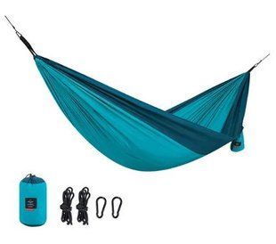 Гамак двухместный Naturehike 340T polyester 2022 NH21DC011 blue 6927595753675 фото