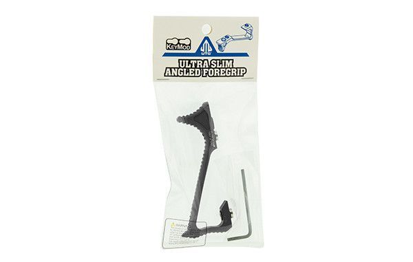 Рукоятка на цівку Leapers Angled Foregrip, Keymod, Aluminum, Ultra Slim black 2370.09.86 фото