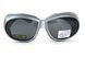 Окуляри захисні з ущільнювачем Global Vision OUTFITTER Metallic (gray) сірі 1АУТФ-ц20 фото 3