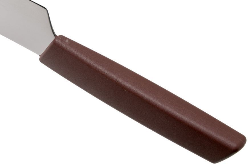 Кухарський ніж Victorinox 6.9016.221 B Swiss Modern carving knife 22 cm, red 4008137 фото