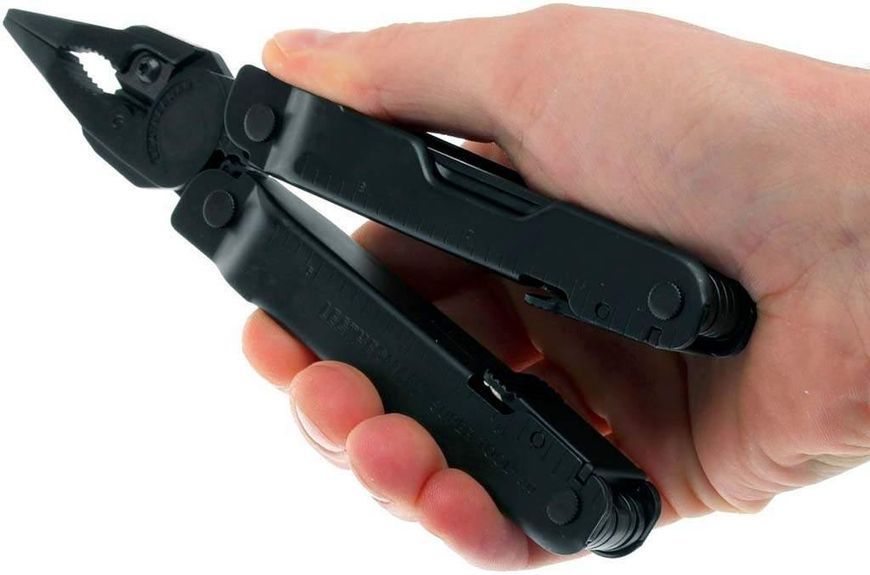 Мультитул многофункциональный LEATHERMAN Super Tool 300 BLACK, чехол MOLLE, картонна коробка 4005573 фото