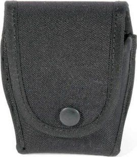 Двухклапанный чехол для наручников Blackhawk Handcuff Single Molded Cordura black 1649.04.43 фото