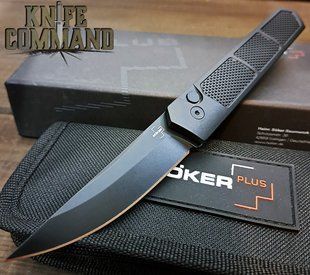 Ніж автоматичний Boker Plus Kwaiken Grip Auto Black 01BO474 4008740 фото