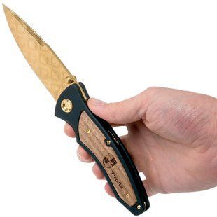 Ніж BOKER TIRPITZ DAMAST GOLD 110194DAM 4008243 фото