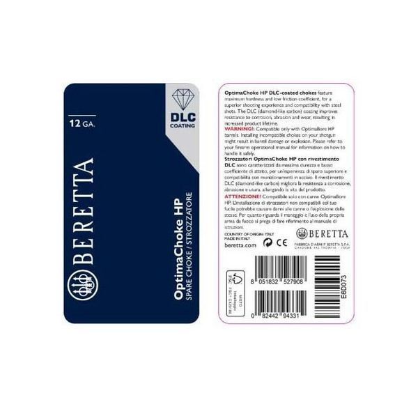 Чок Beretta OCHP F (Full) / * (+20mm) DLC /686 SPI, А400, A300, 694, 391, 1301, DT-11 6008167 фото