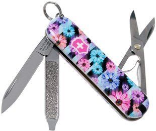 Нож Victorinox Сlassic LE Dynamic Floral 0.6223.L2107 4008396 фото