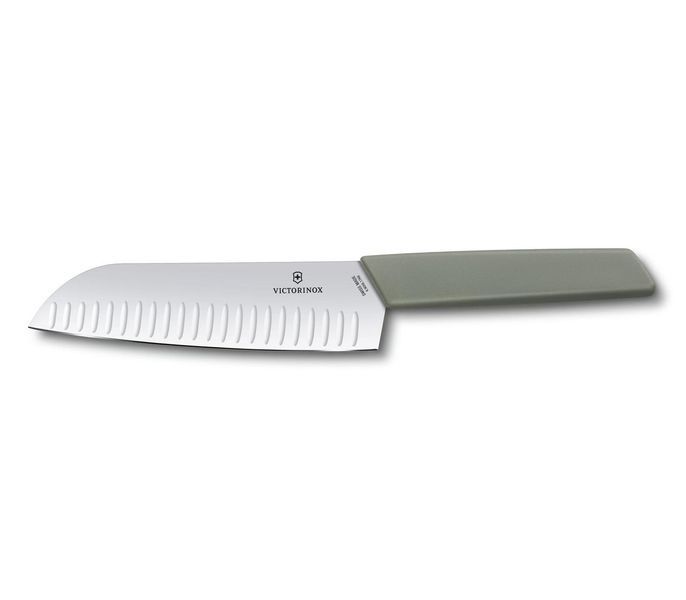 Нож сантоку Victorinox Swiss Modern 17 см fluted 6.9056.17K6B 4008139 фото