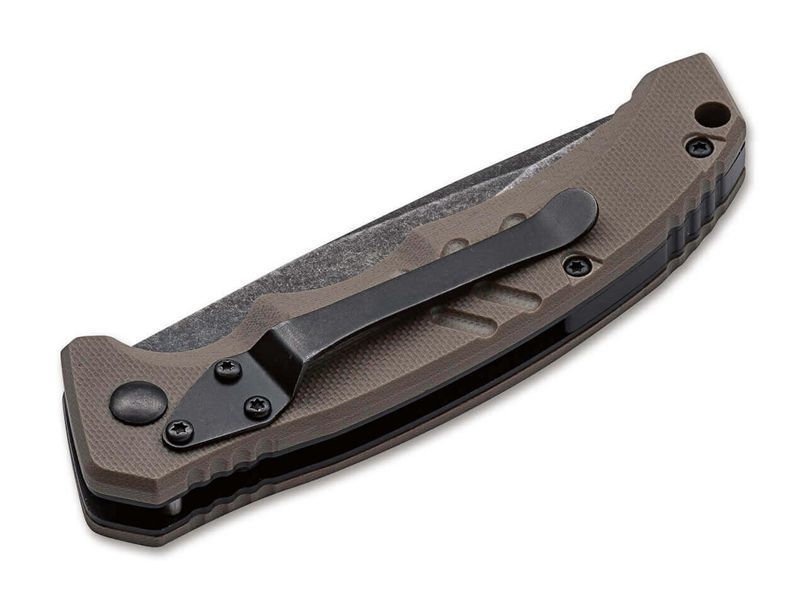 Ніж автоматичний Boker Plus Intention II 01BO483 Coyote 4008738 фото