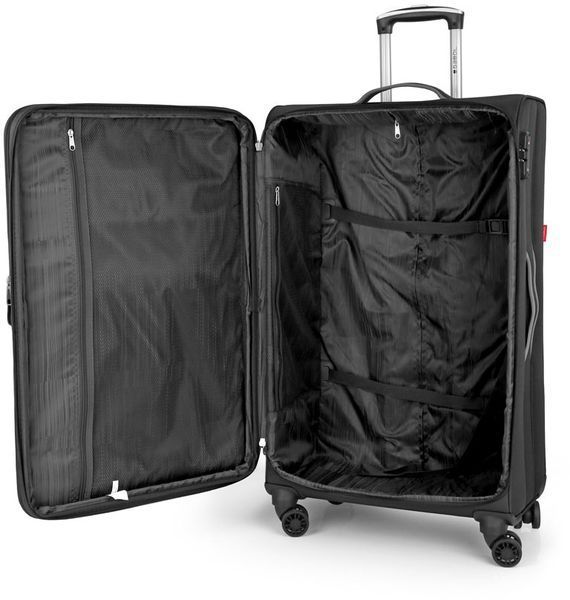 Чемодан Gabol Zambia (L) Black (113447-001) 924632 фото