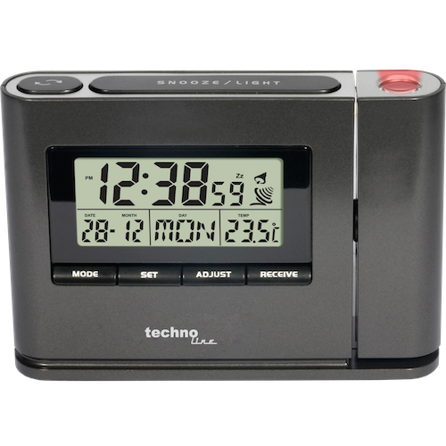 Годинник із проекцією Technoline WT519 Anthracite (WT519) DAS301811 фото