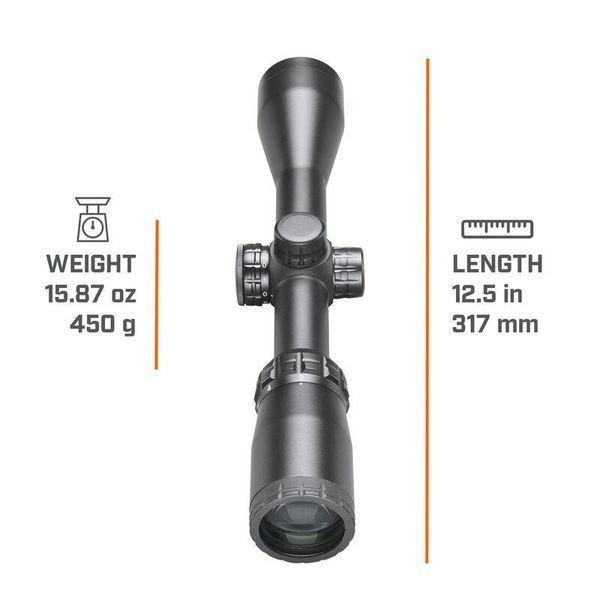 Приціл оптичний Bushnell Rimfire 3-9x40 ґратка DZ2 без підсвічування 1013.01.00 фото