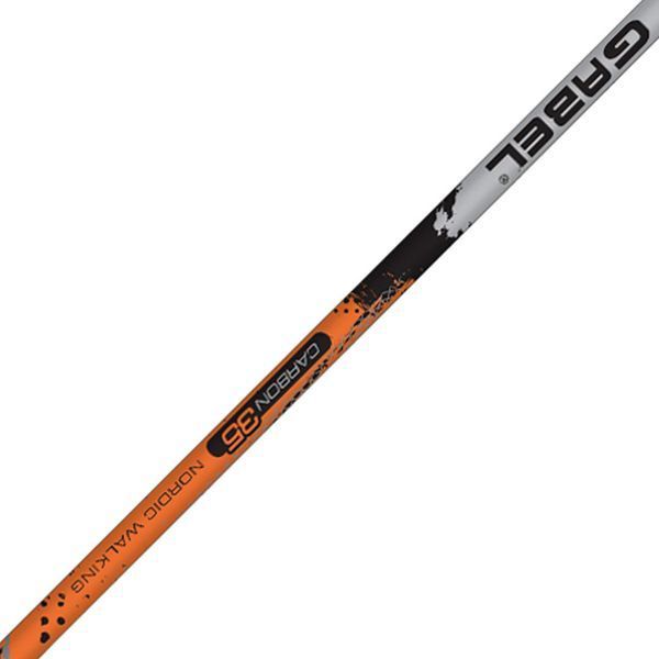 Палиці для скандинавської ходьби Gabel X-1.35 Active Knife Black/Orange 115 (7008361151150) DAS301835 фото