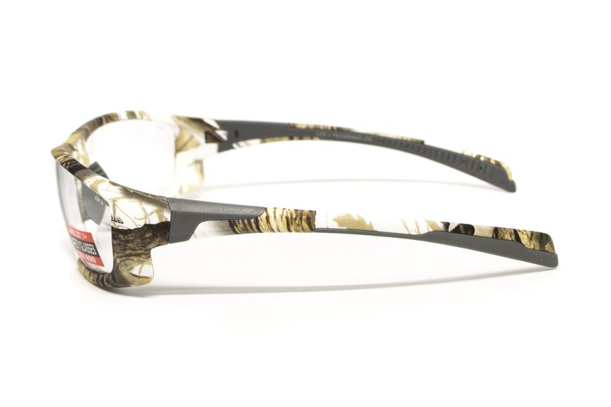 Открытие защитные очки Global Vision Hercules-5 White Camo (clear), прозрачные в камуфлированной оправе GV-HE5CAM-CL фото