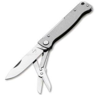 Ніж Boker Plus Atlas Multi Silver Gen.2 01BO857 4008446 фото