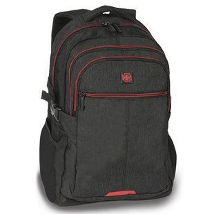 Міський рюкзак Swissbrand Kolding 27 Dark Grey (SWB_Q219BLKOL803U) DAS301368 фото
