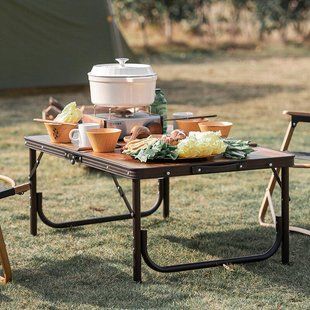 Cтіл розкладний Naturehike L MDF outdoor folding NH20JJ028 Світле дерево 6927595771419 фото