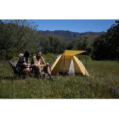 Палатка двухместная Naturehike P-Series NH18Z022-P, 210T/65D, желтая 6927595783610 фото