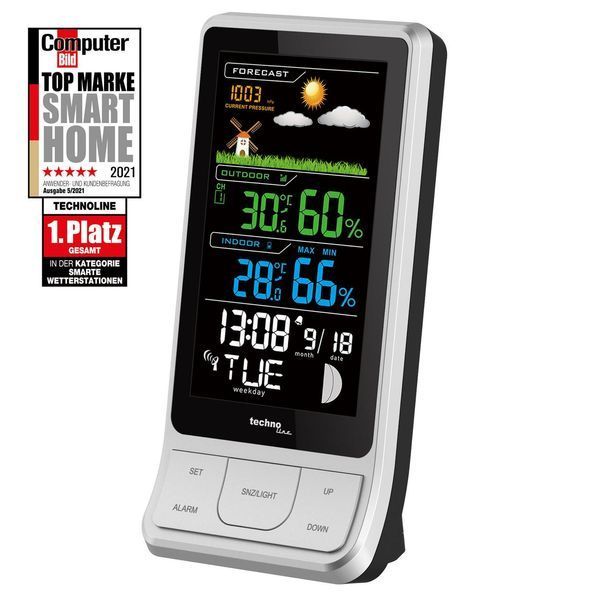 Метеостанция Technoline WS6441 Black/Silver (WS6441) DAS301290 фото