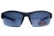 Поляризационные очки BluWater Daytona-1 Polarized (gray) серые в черно-синей оправе 4ДЕЙТ1-Г20П фото 2