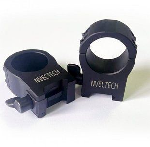 Швидкознімні кільця NVECTECH 30 мм ЗАСІБ 004-004 фото