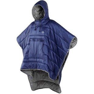 Спальний мішок-пончо Naturehike NH18D010-P, Hollow cotton, морозний синій 6927595777015 фото