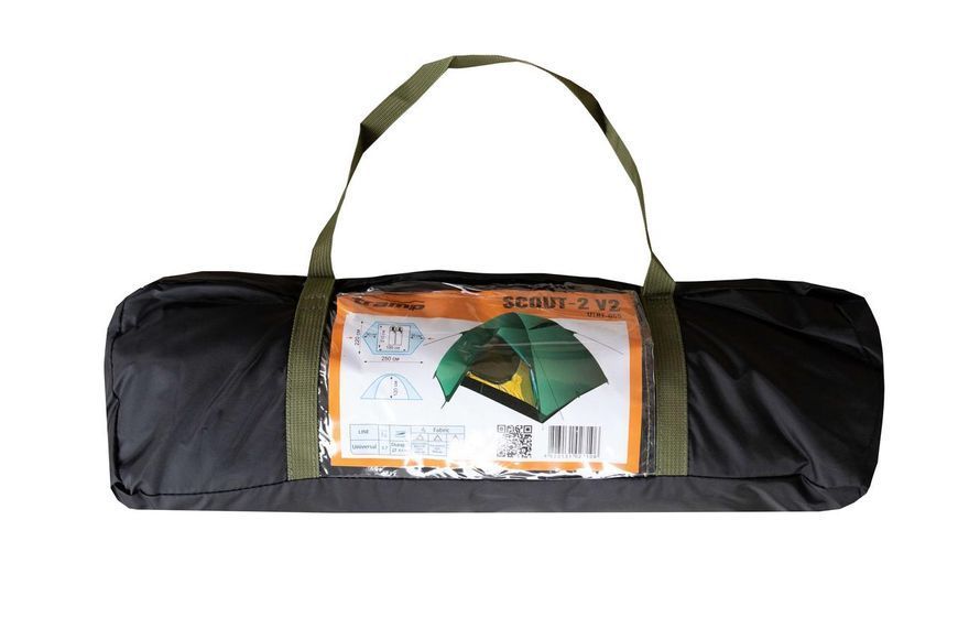 Палатка Tramp Scout 2 (v2) green UTRT-055 UTRT-055 фото