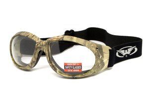 Очки защитные с уплотнителем Global Vision Eliminator Camo Forest (clear), прозрачные в камуфлированной оправе GV-ELIMCF-CL фото