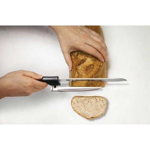 Нож кухонный для хлеба Victorinox Standart DUX 21 см, с настраиваемым ограничителем 4004373 фото