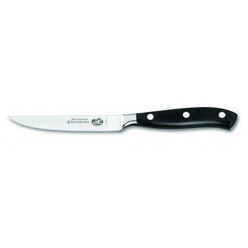 Кухонный кованый профессиональный нож Victorinox для стейков 7.7203.12G в подарочной упаковке 4006959 фото