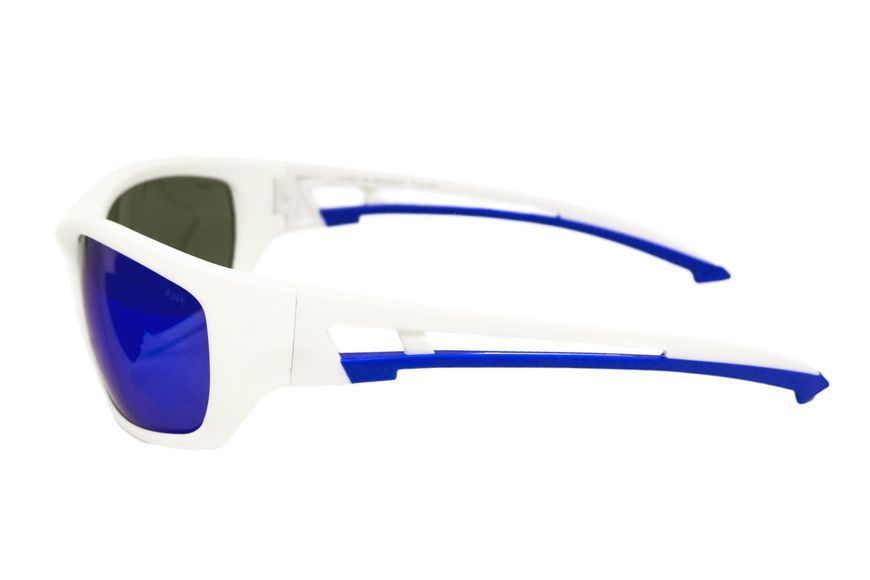 Защитные очки с поляризацией BluWater Seaside White Polarized (G-Tech&trade; blue), синие зеркальные BW-SEASW-GTB2 фото