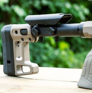 Приклад MDT Skeleton Rifle Stock LITE алюминиевый сплав 6061-Т6 FDE 1728.01.61 фото