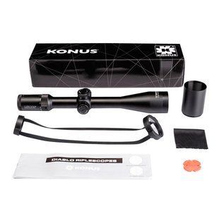 Оптичний приціл KONUS DIABLO 6-24x50 1/2 MIL-DOT IR 80120 фото
