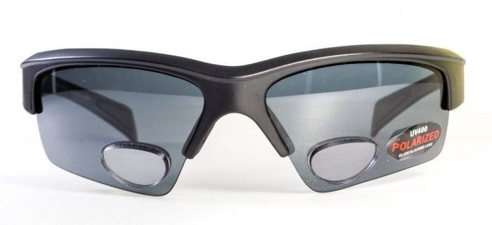 Поляризационные очки бифокальные BluWater Bifocal-2 (+3.0) Polarized (gray) серые 4БИФ2-20П30 фото