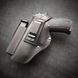 Кожаная кобура SIG Sauer P226 черная на скобе кожаная Pellame-205 фото 1