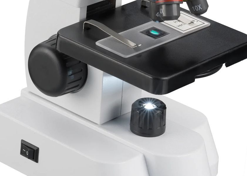 Мікроскоп Bresser Junior 40x-640x з набором для дослідів і адаптером для смартфона (8856000) 929316 фото