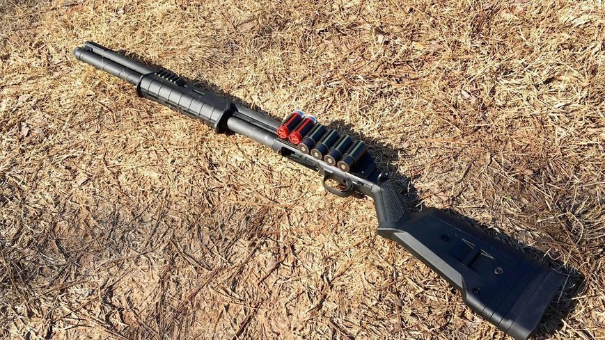 Приклад Magpul SGA для Mossberg 500/590/590A1 - Stealth Gray 7002139 фото