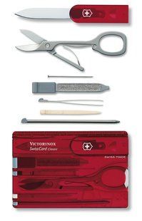 Маникюрный набор VICTORINOX SWISSCARD RUBI 0.7100.T 4001201 фото