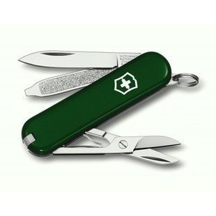 Швейцарский нож Victorinox Classic SD зеленый 4001141 фото
