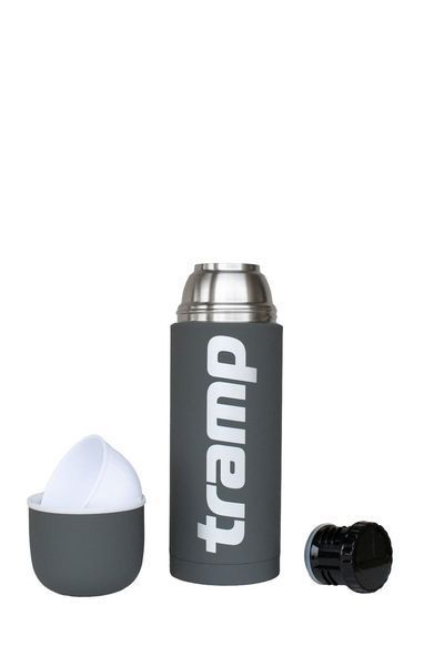 Термос TRAMP Soft Touch 1 л UTRC-109 grey UTRC-109-grey фото