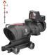Приціл TRIJICON ACOG 4X32 BAC з коліматором TRIJICON RMR 3.25 МОА 5003411 фото 1