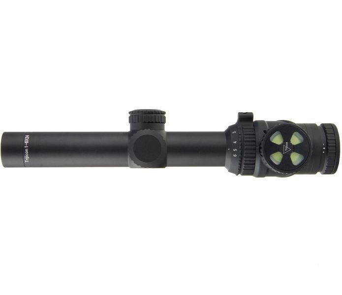 Приціл TRIJICON AccuPoint 1-6x24 BAC Amber Triangle Tritium / Fiber Optics 5002974 фото