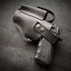 Поясная кобура левша для BERETTA 92 на скобе BLACK Pellame-36 фото 2