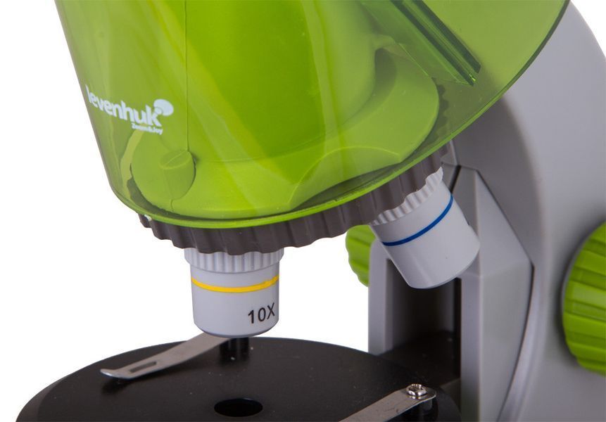Микроскоп Levenhuk LabZZ M101 Lime\Лайм, Levenhuk, 69109 69109 фото